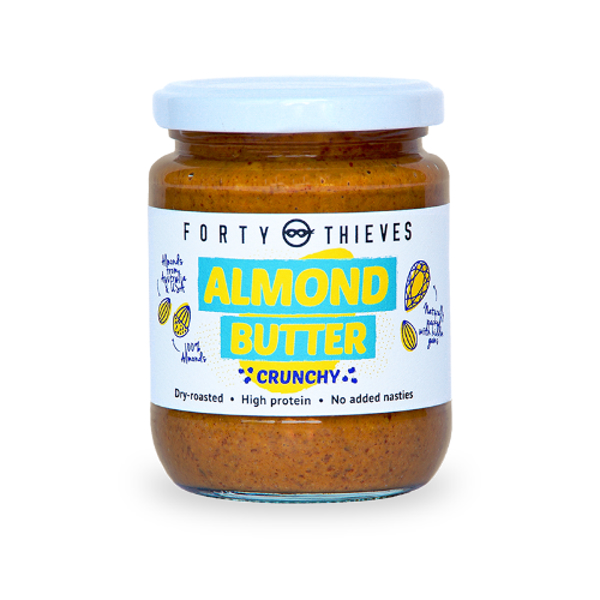 Forty Thieves Crunchy Almond Butter 235g