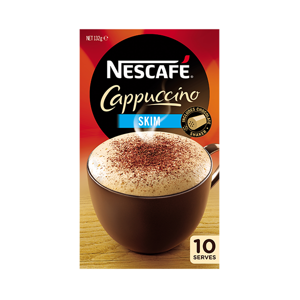 Nescafe Cafe Menu Cappuccino Skim Sachets Prices FoodMe