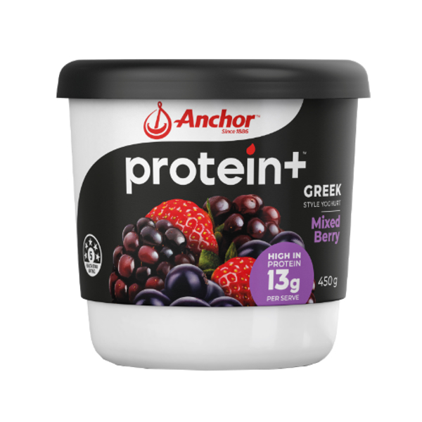 Anchor Protein Plus Mixed Berry Greek Style Yoghurt 950g