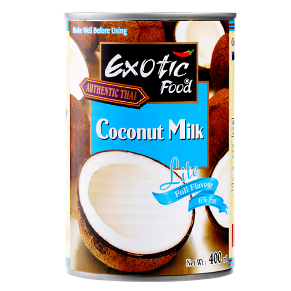 Exotic Food Lite Coconut Milk 400ml
