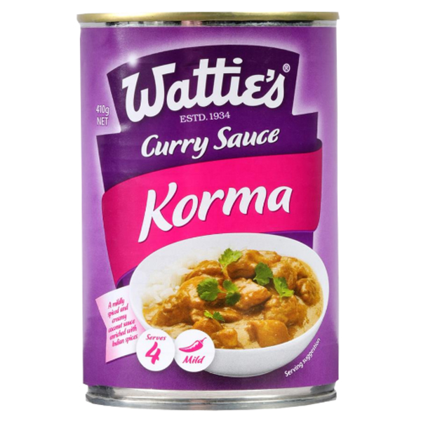Wattie's Korma Curry Sauce 410g