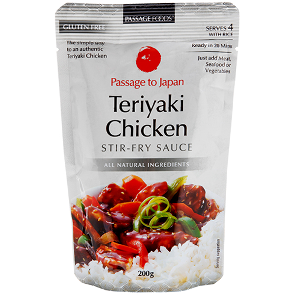 Passage to Japan Teriyaki Chicken Stir Fry Sauce 200g