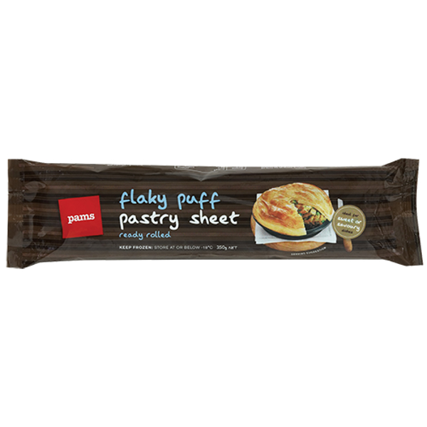 Pams Ready Rolled Flaky Puff Pastry 350g