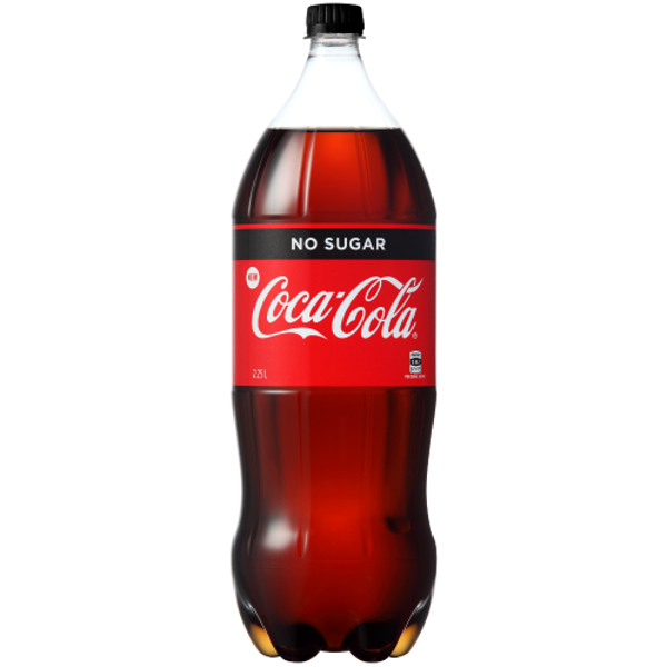 Coca Cola No Sugar Soft Drink 2.25l