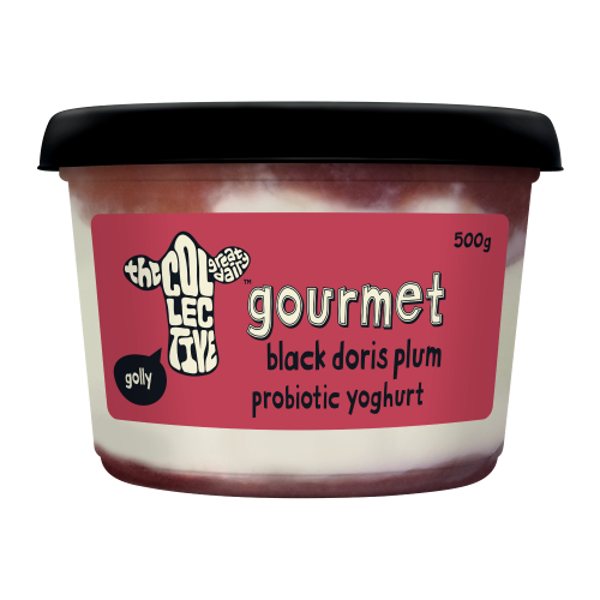 The Collective Black Doris Plum Gourmet Probiotic Yoghurt