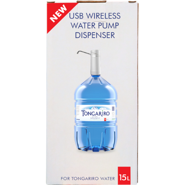 Tongariro USB Wireless Water Pump Dispenser 15 Litre