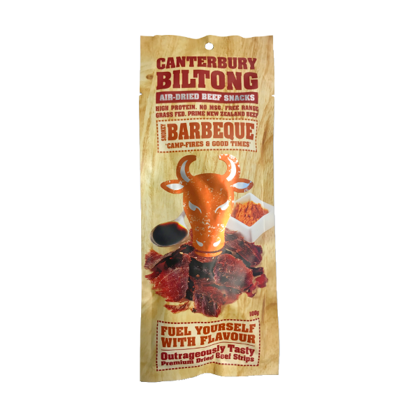 Canterbury Biltong AirDried Barbeque Beef Snacks Prices FoodMe