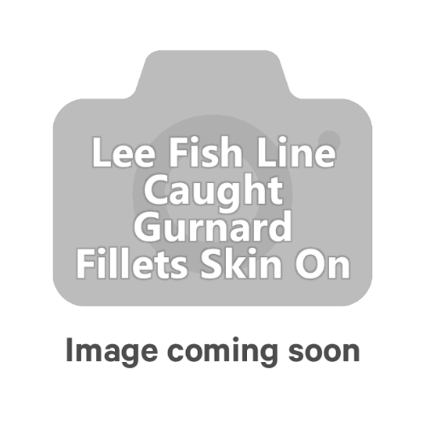 Lee Fish Line Caught Gurnard Fillets Skin On kg