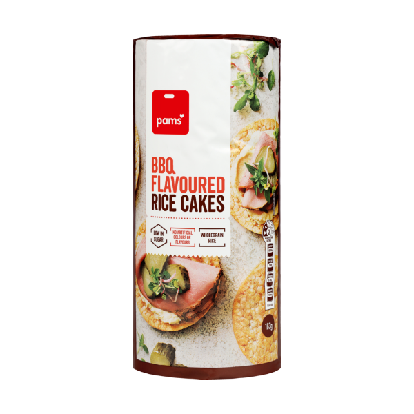 Pams BBQ Flavoured Rice Cakes Prices FoodMe