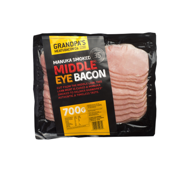 Grandpa's Middle Eye Bacon 700g