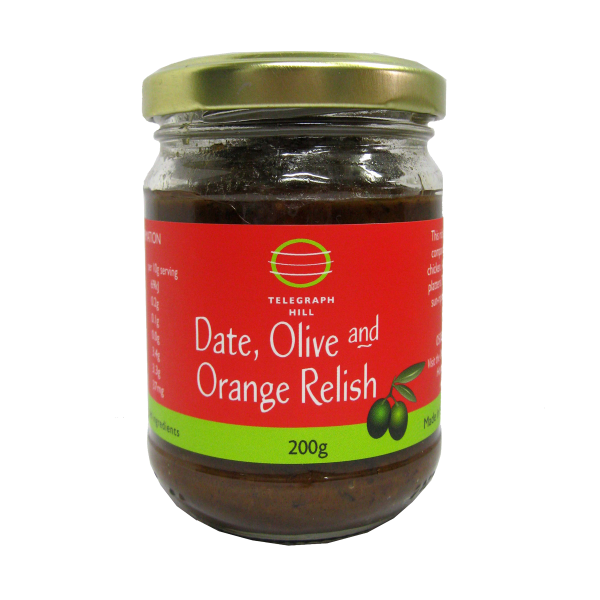 Telegraph Hill Date Olive & Orange Relish 200g Prices FoodMe