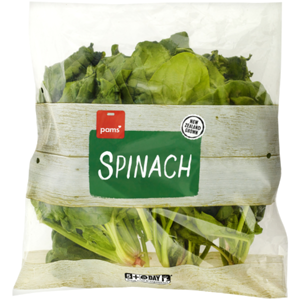 Pams NZ Spinach 1ea Prices - FoodMe