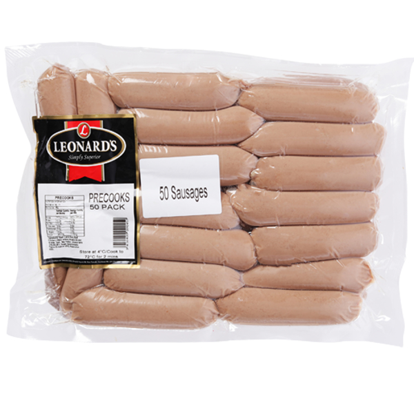 Leonard's Precooked Sausages 50ea