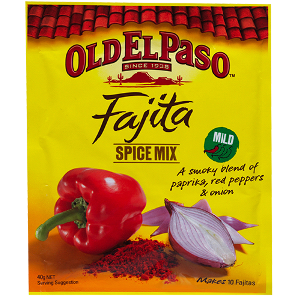 Old El Paso Mild Fajita Spice Mix 40g