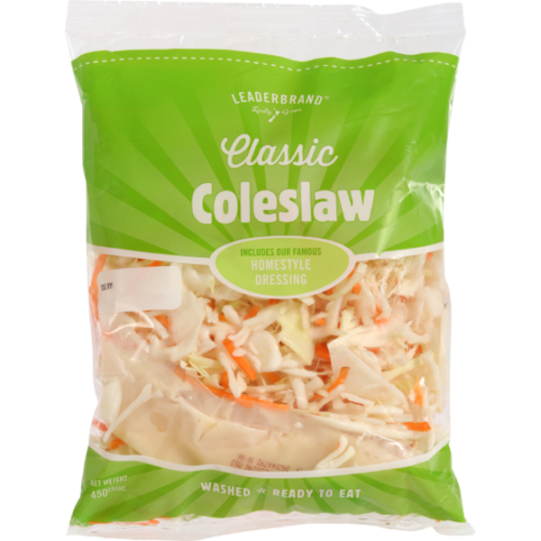 Leaderbrand Classic Coleslaw With Homestyle Dressing 450g