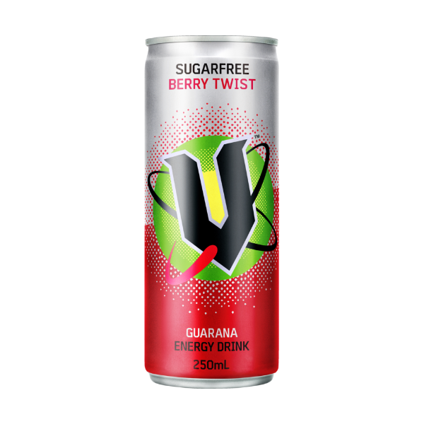 V Sugar Free Berry Twist Guarana Energy Drink 250ml Prices FoodMe