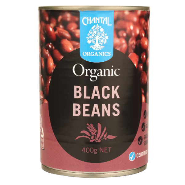 Chantal Organics Organic Black Beans 400g