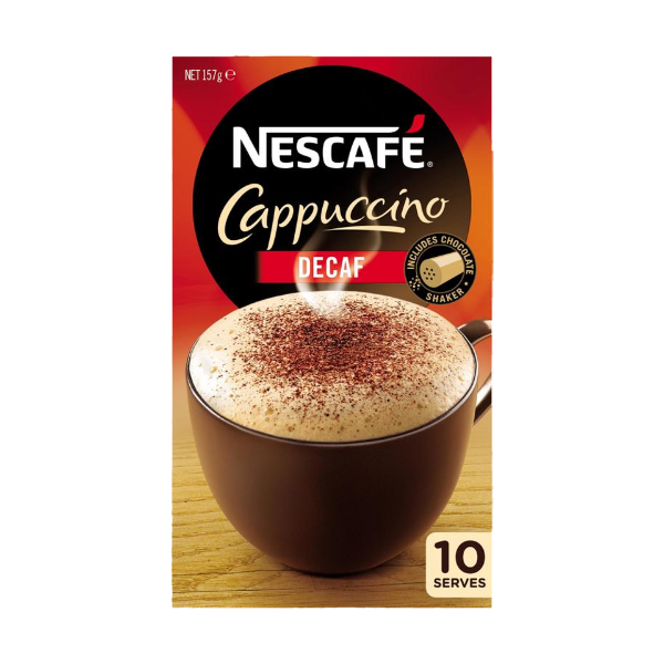 Nescafe Cappuccino Decaf Sachets 132g Prices FoodMe