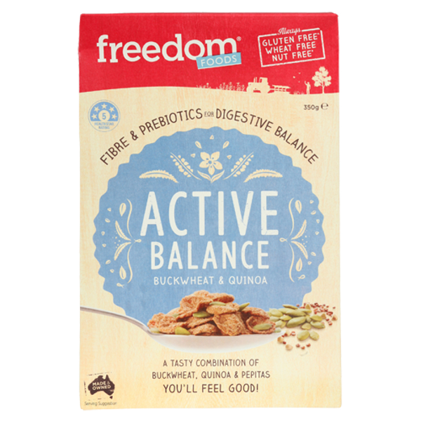 Freedom Foods Active Balance Buckwheat & Quinoa Cereal 350g