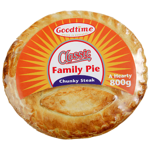 The Goodtime Pie Co Chunky Steak Family Pie 800g Prices ...