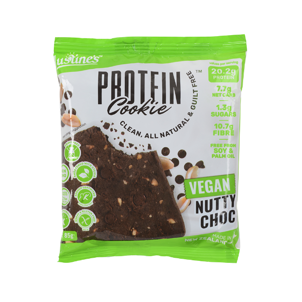Justine's Vegan Nutty Choc Protein Cookie 85g Prices FoodMe