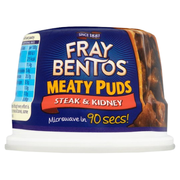 Fray Bentos Steak & Kidney Meaty Puds 400g