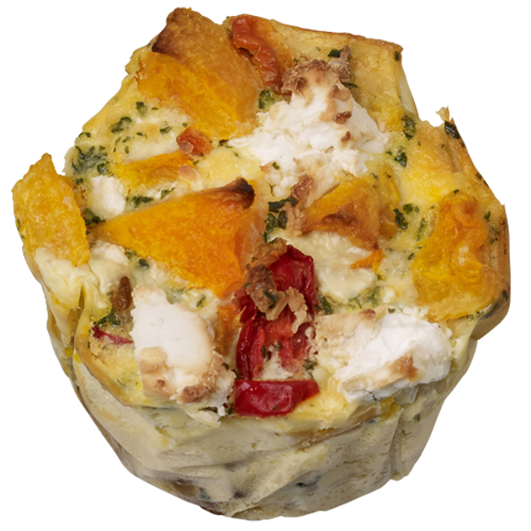 Service Deli Roasted Vegetable And Chicken Frittata 1ea