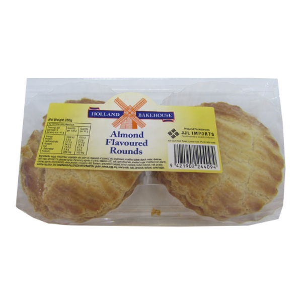 Holland Bakehouse Almond Flavoured Rounds 280g