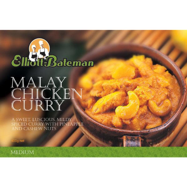 Elliott-Bateman Medium Malay Chicken Curry 400g