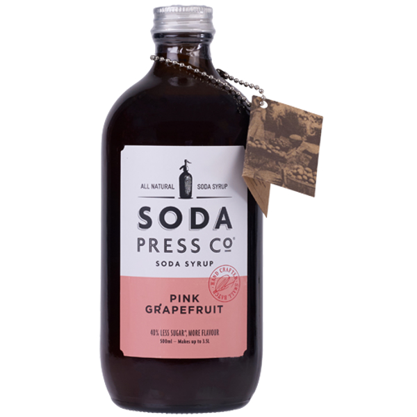 Soda Press Co. Pink Grapefruit Syrup 500ml