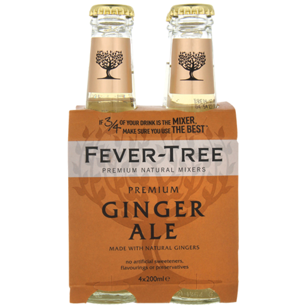 Fever-Tree Premium Ginger Ale 4pk