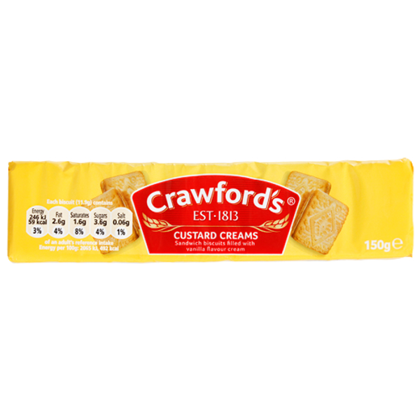 Crawford Custard Creams 150g