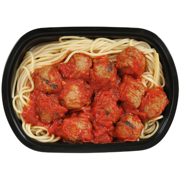 Service Deli Spaghetti And Meatballs 1ea