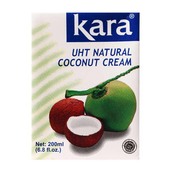 Kara UHT Natural Coconut Cream 200ml