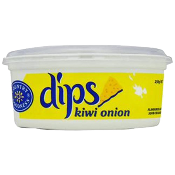 Country Goodness Country Classic Kiwi Onion Dip 250g