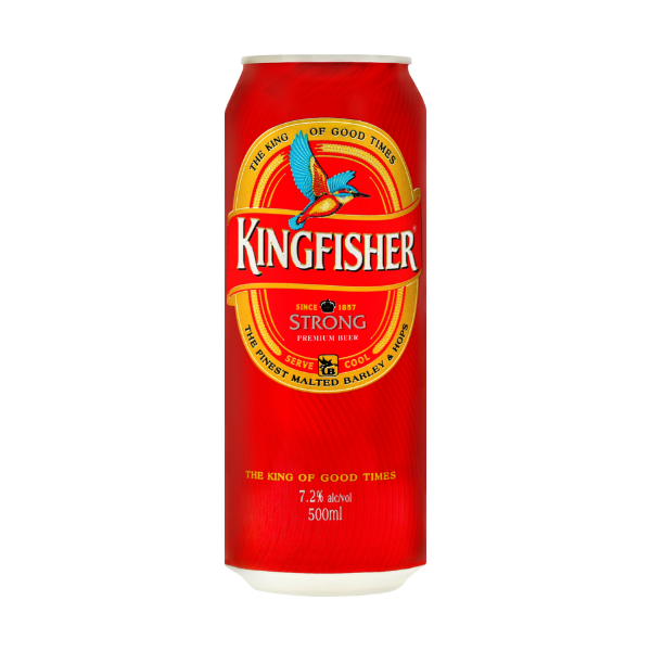 Kingfisher Beer Strong Lager Can 500ml Prices FoodMe