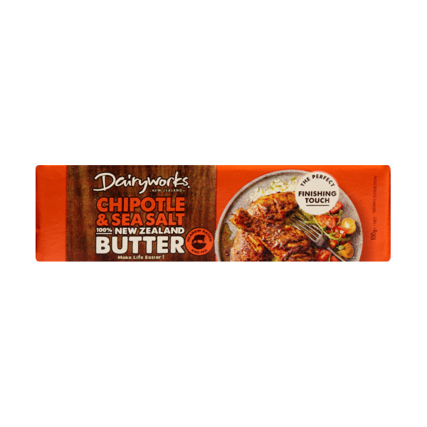 Dairyworks Chipotle & Sea Salt Butter 100g Prices FoodMe