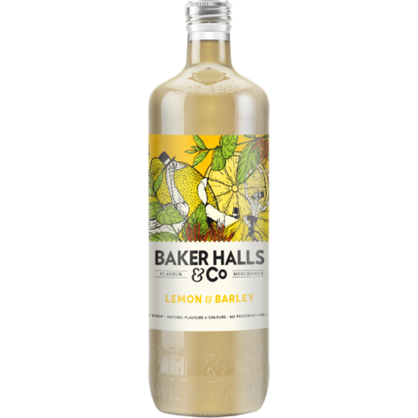 BAKER Halls & Co Lemon & Barley Fruit Syrup 700ml