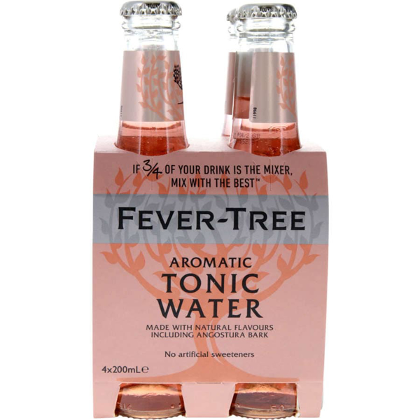 Fever Tree Drink Mixers Aromatic Tonic Water Package type