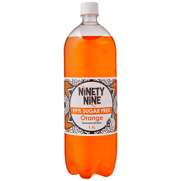 Ninety Nine Soft Drink Orange 99% Sugar Free