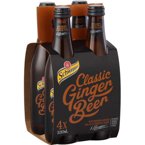 Schweppes Soft Drink Ginger Beer 330ml