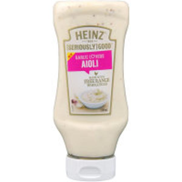 Heinz Seriously Good Aioli Garlic Lovers 500ml
