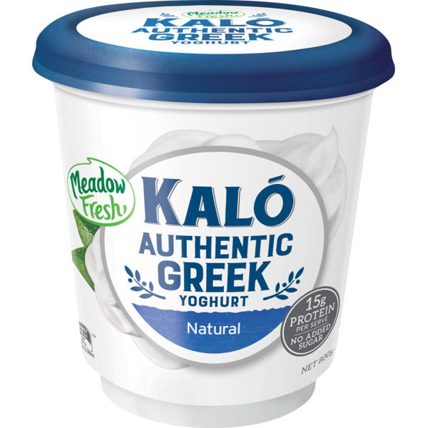Meadow Fresh Kalo Yoghurt Tub Greek 800g
