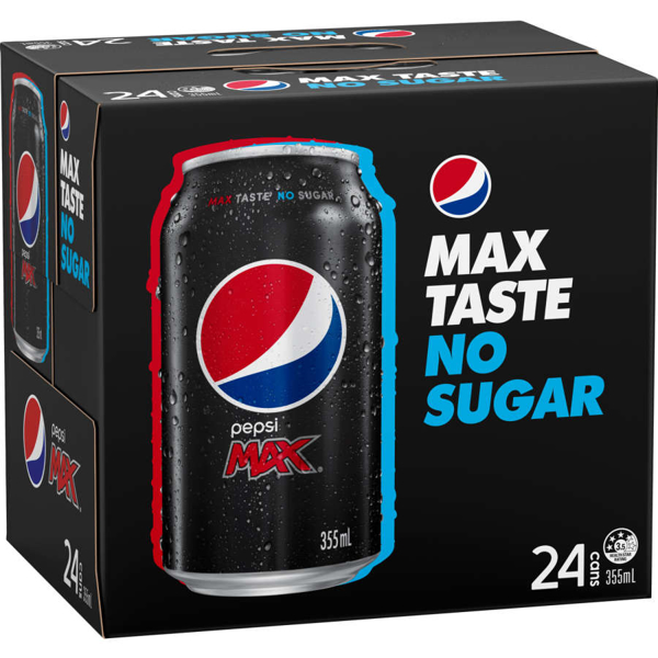 Pepsi Max Soft Drink No Sugar Package type