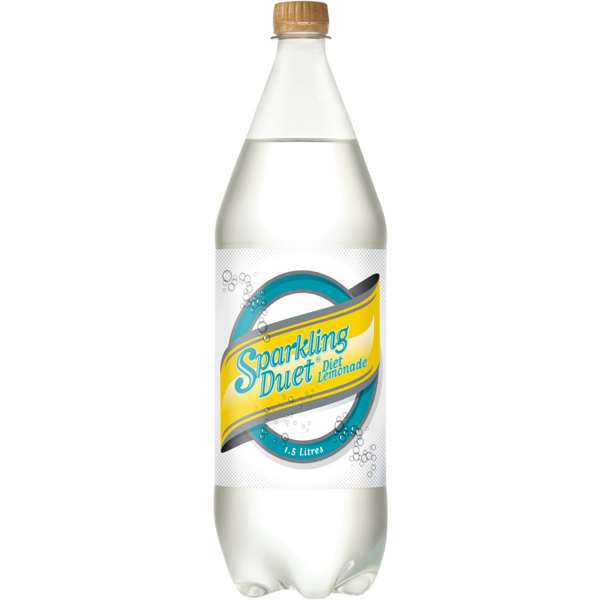 Sparkling Duet Soft Drink Diet Lemonade