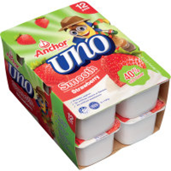 Anchor Uno Yoghurt Strawberry 12pk