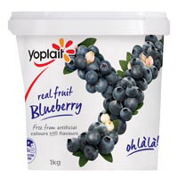 Yoplait Yoghurt Tub Blueberry 1kg