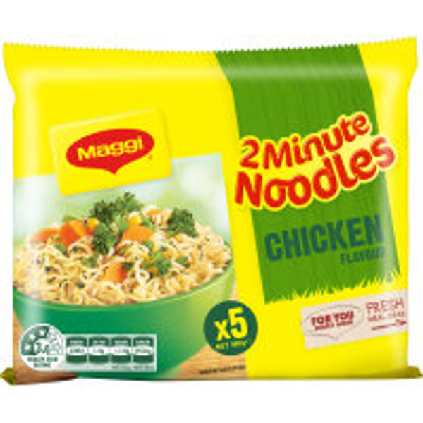 Maggi 2 Minute Instant Noodles Multi Pack Chicken 360g 72g X 5pk Prices Foodme