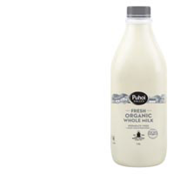 Puhoi Valley Milk Organic Non Homogenised Whole Milk 1.5l