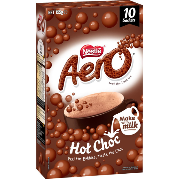 Nestle Drinking Chocolate Areo Hot Chocolate 165g